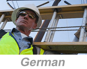 Ladder Safety (German)