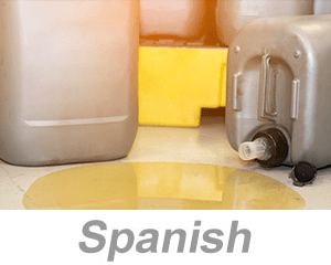 Cleaning Up Small Chemical Spills (Spanish)