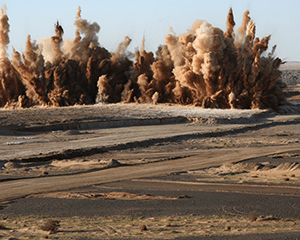 Blasting Area Awareness