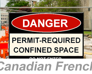 Confined Spaces: Permit-Required (Canadian French)
